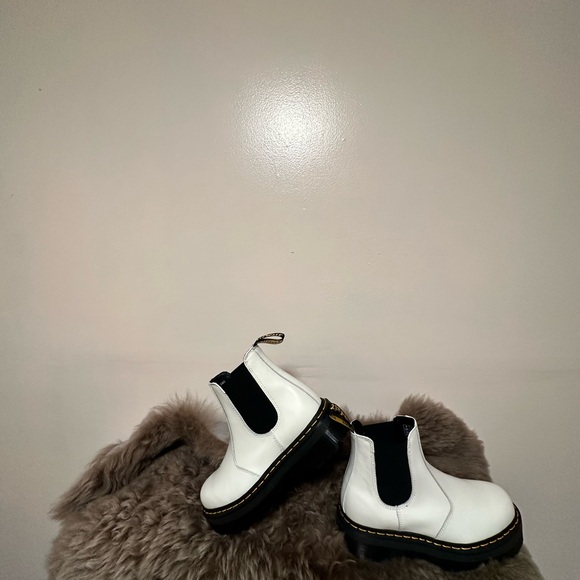 New White Dr. Martin Boots. - Picture 3 of 7
